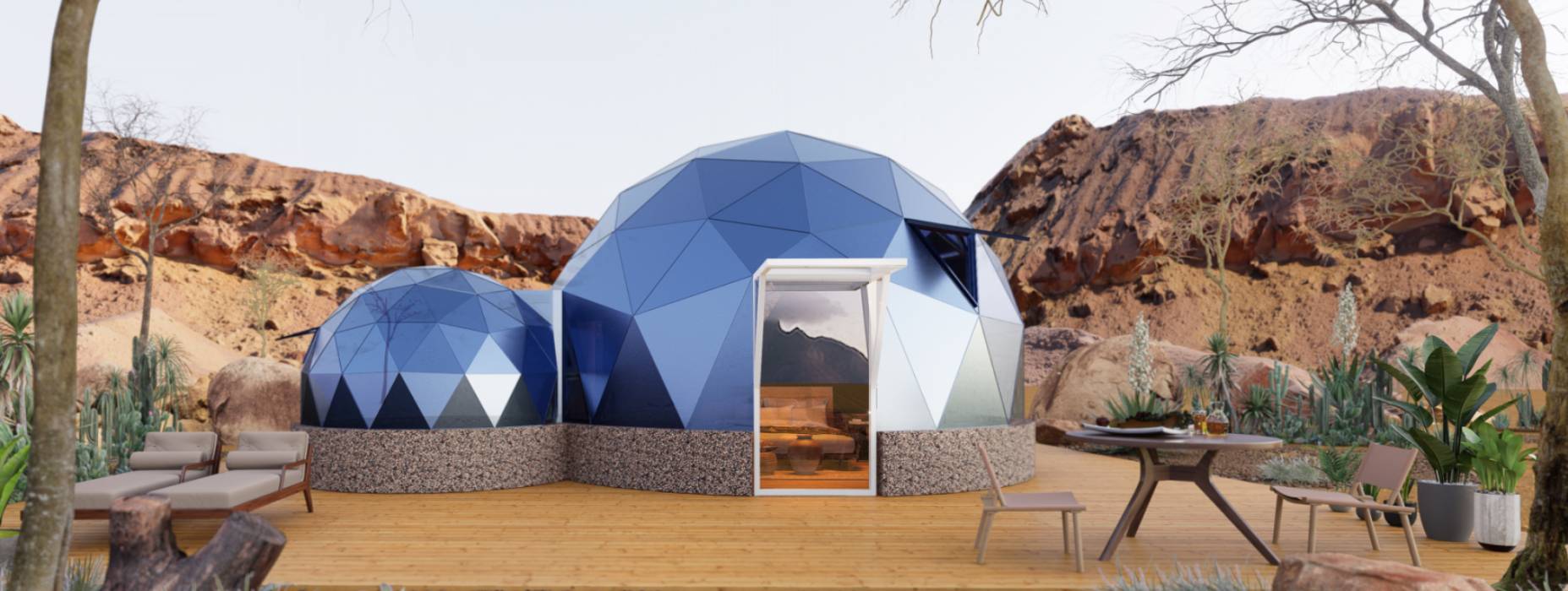 樊城区球形智能光伏玻璃星空房